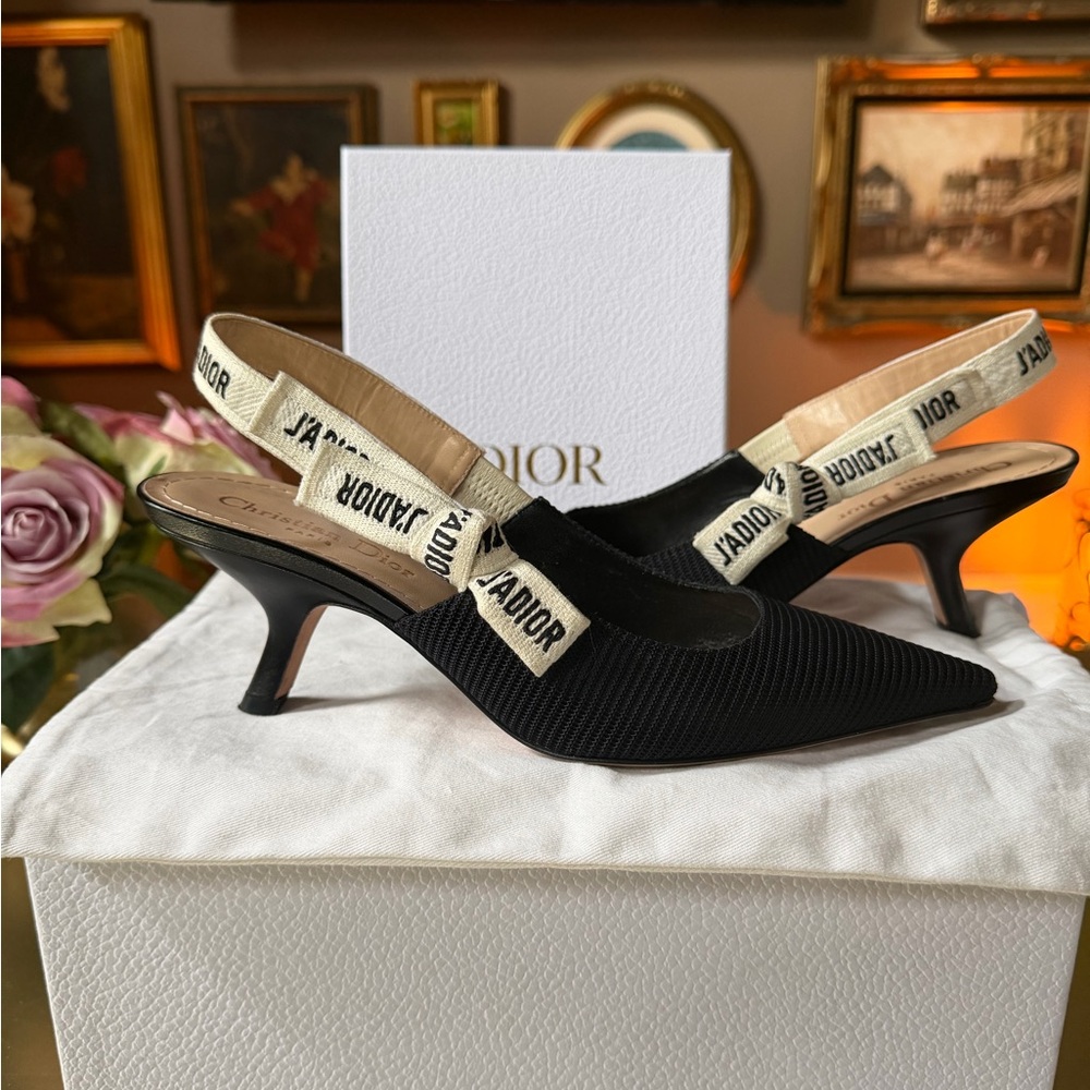 Dior Sling Back Pumps